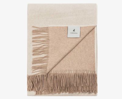 Lanerossi Ulisse Throw in Pure Wool Throw Avorio