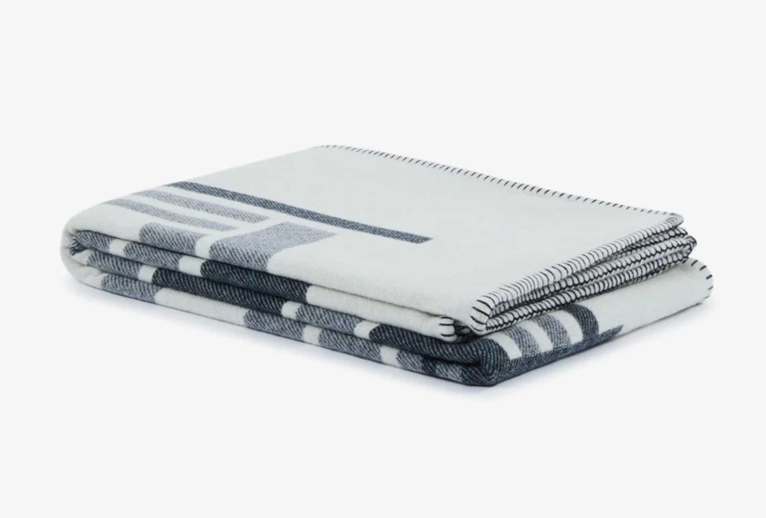 Lanerossi Metropolis plaid in lana Throw Grigio