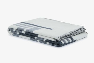 Lanerossi Metropolis plaid in lana Throw Grigio