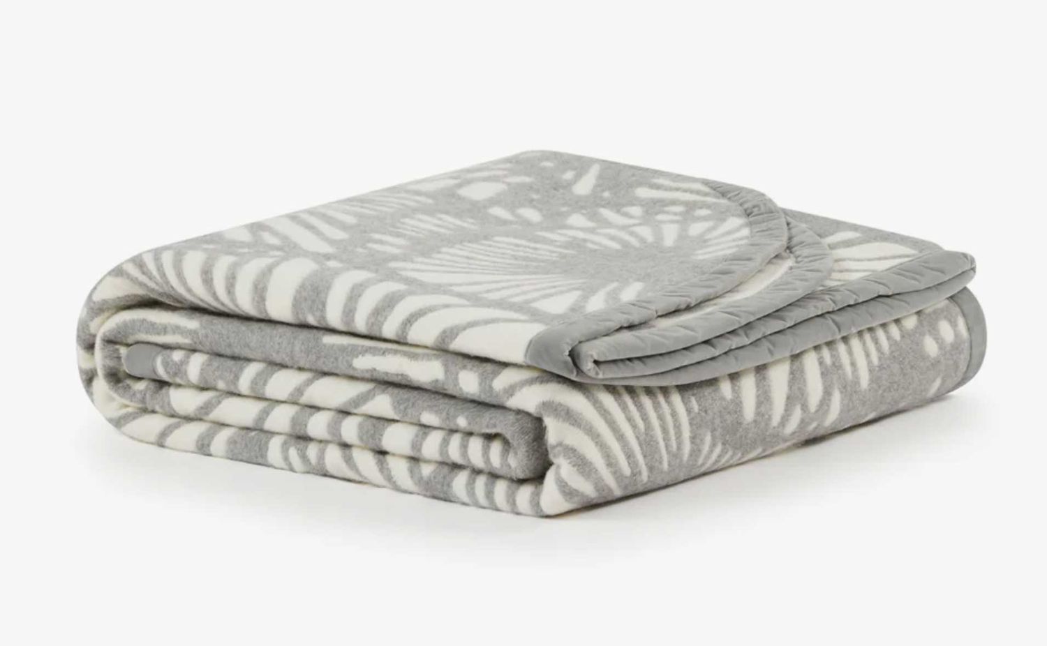 Lanerossi Thermocoperta Vintage Blanket in Pure Wool Grey