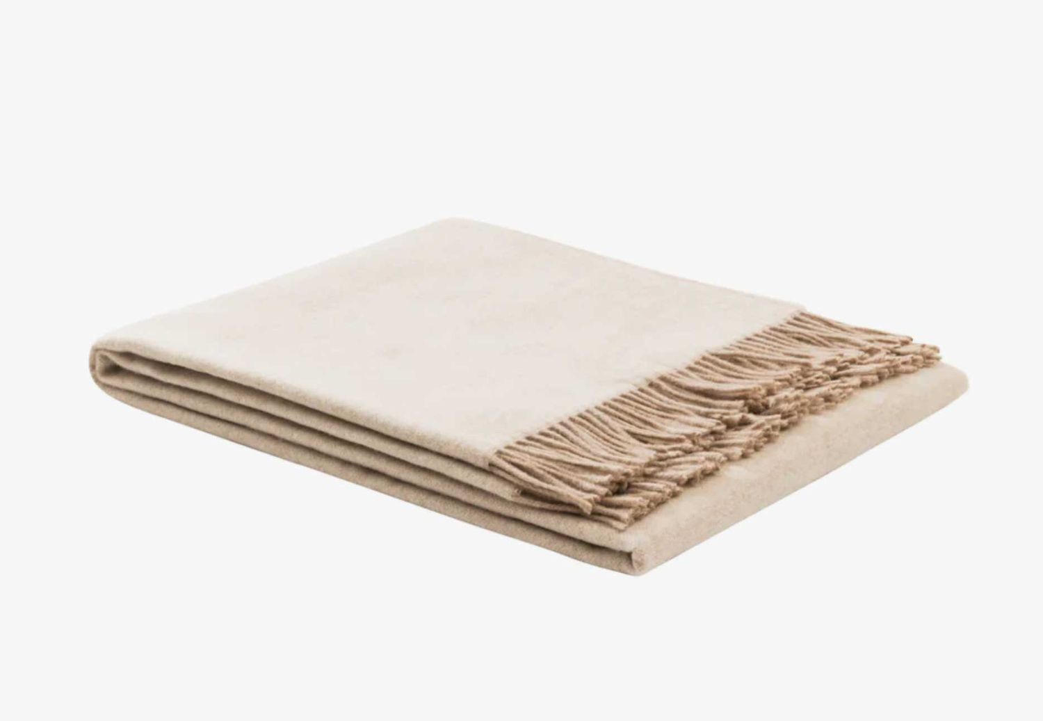 Lanerossi Ulisse Throw in Pure Wool Throw Beige