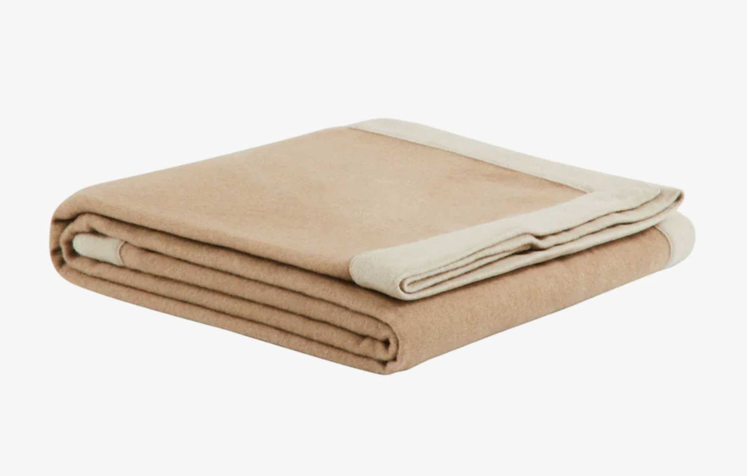 Lanerossi Afrodite Blanket in Pure Merino Wool Double Nocciola