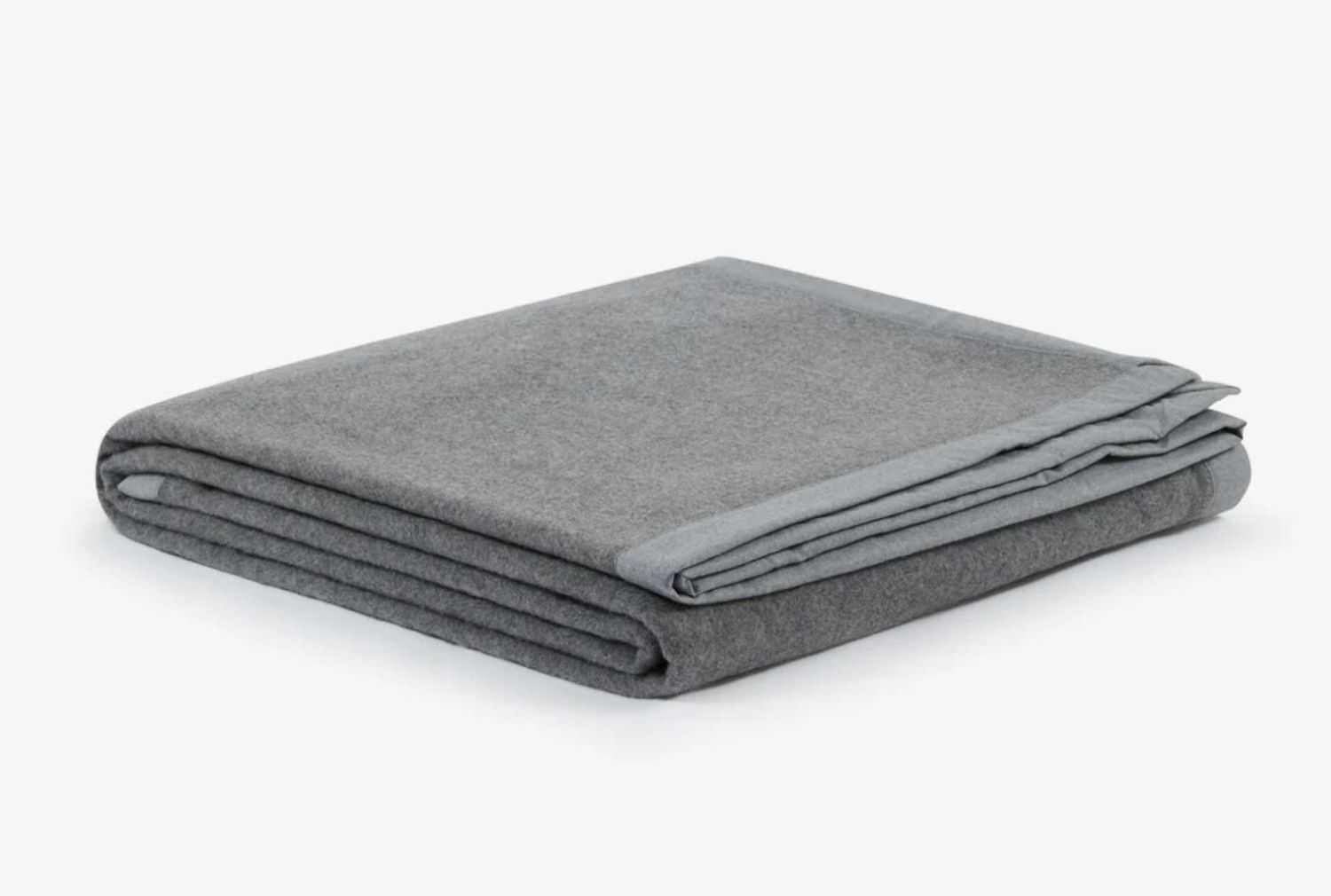 Lanerossi Geisha Blanket in Pure Cashmere Queen Grigio Scuro