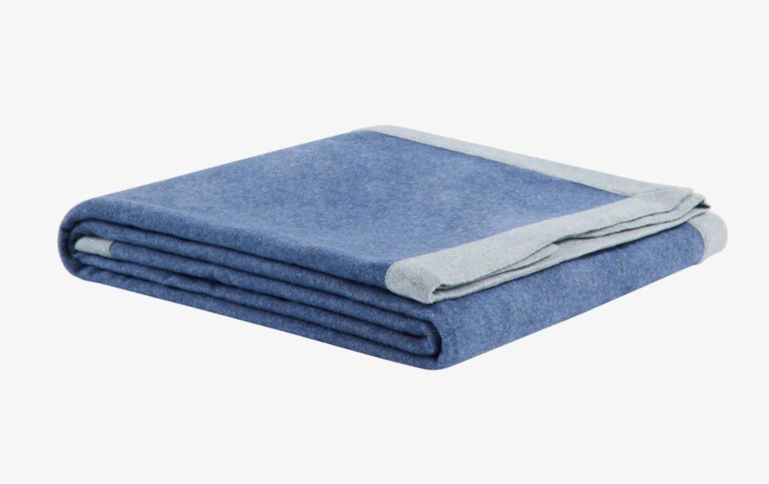 Lanerossi Afrodite Blanket in Pure Merino Wool Double Blu