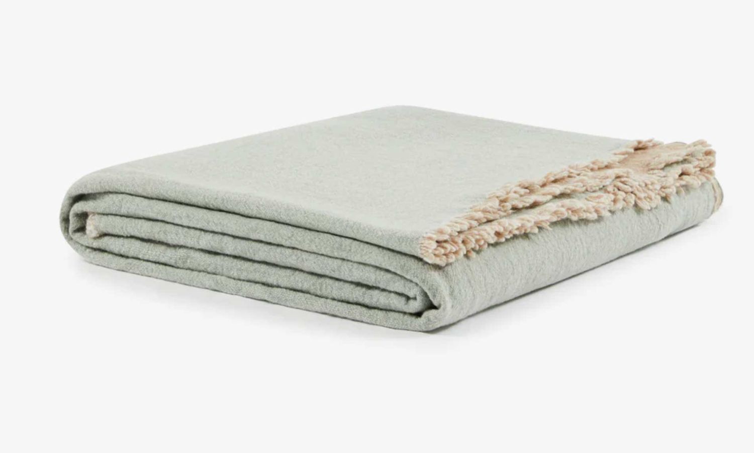 Lanerossi Venere Blanket in Pure Merino Wool Salvia