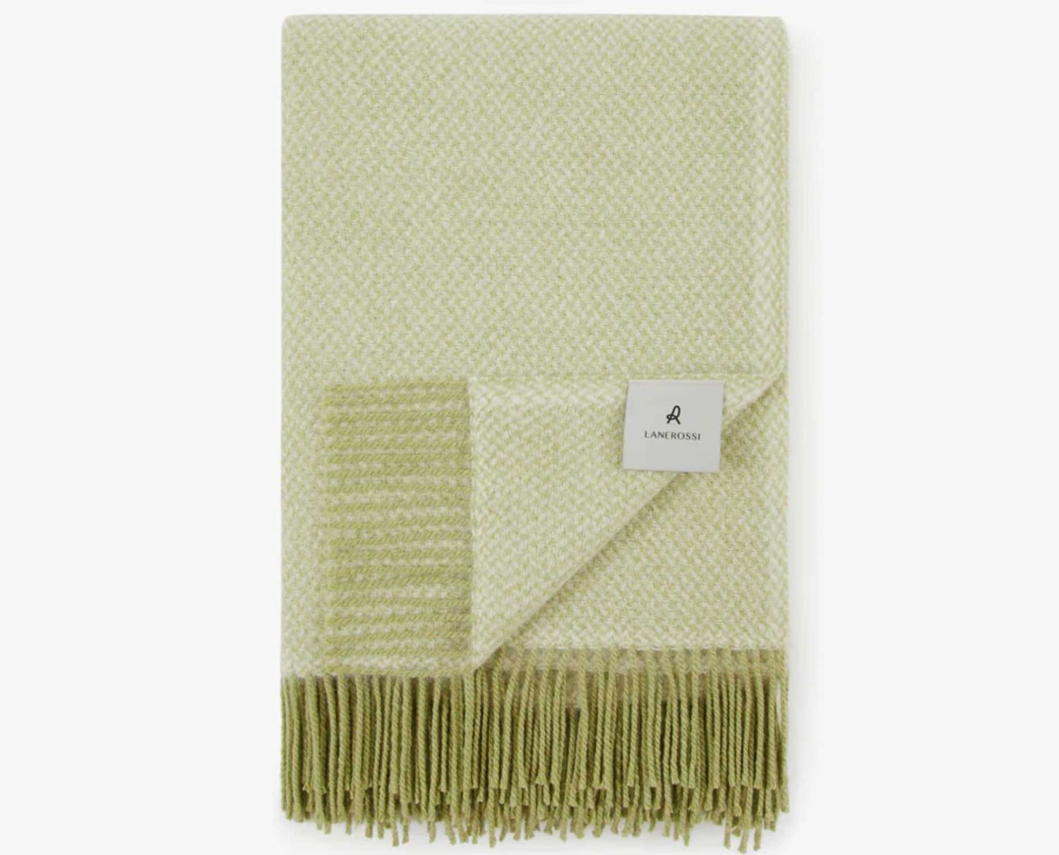 Lanerossi Northland Maxi Throw in Wool Throw Green