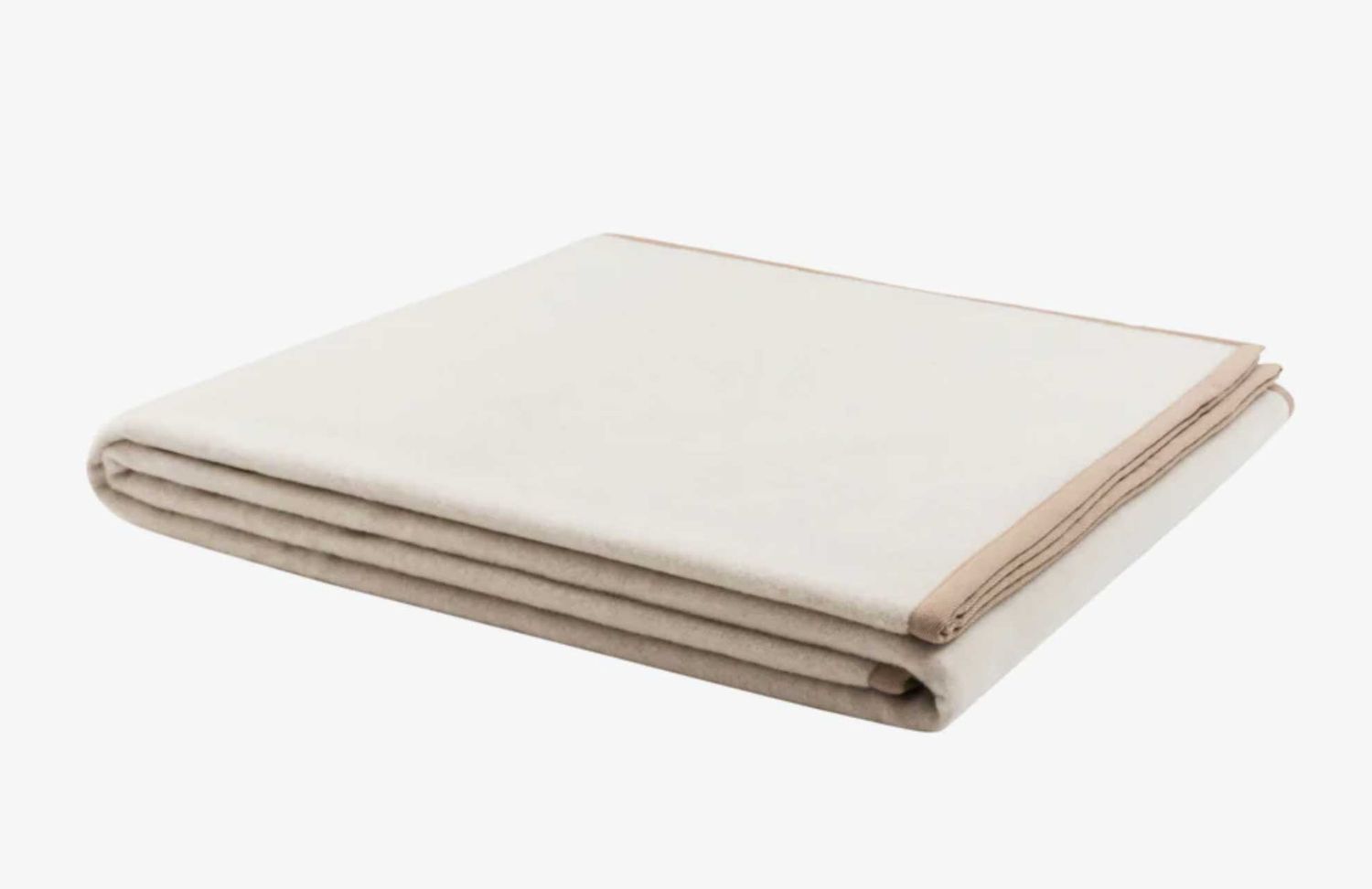 Lanerossi Cortina Blanket in Pure Wool King Ecru