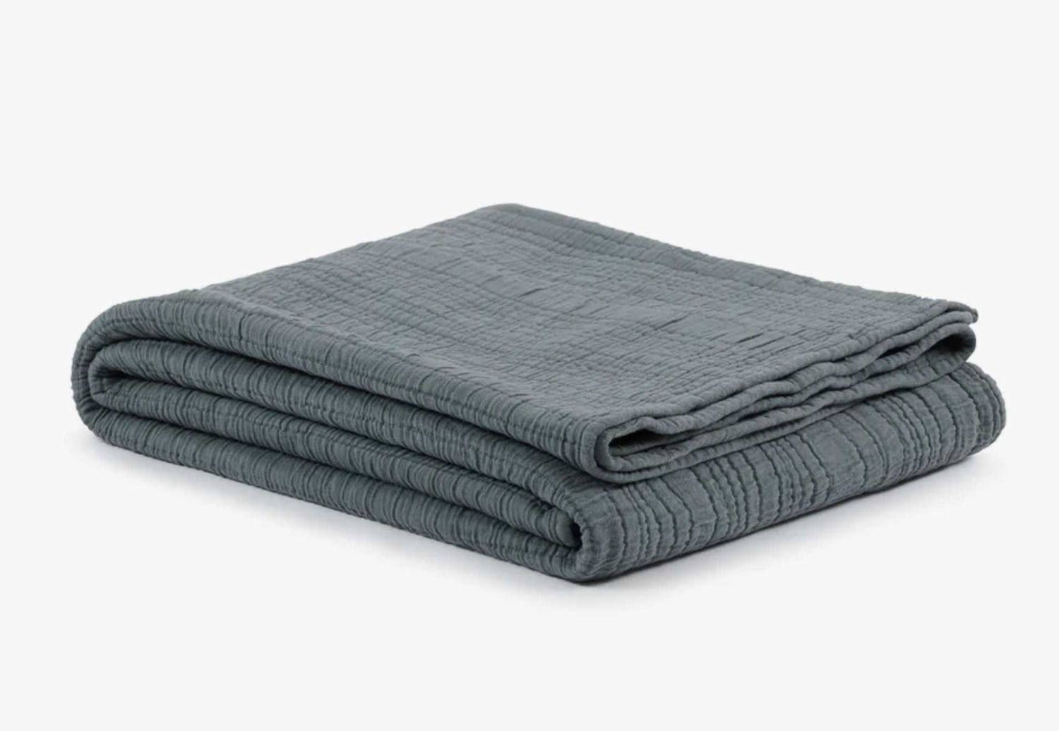 Lanerossi Amalfi Bedspread in Cotton Blanket Grigio