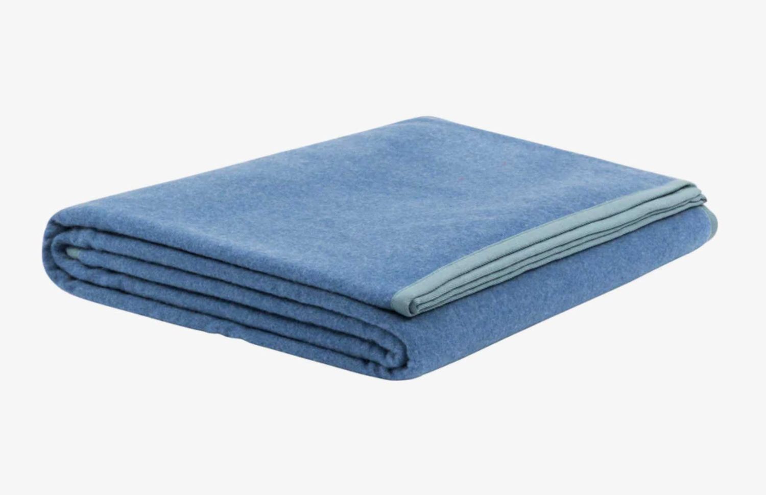 Lanerossi Cortina Blanket in Pure Wool King Avio