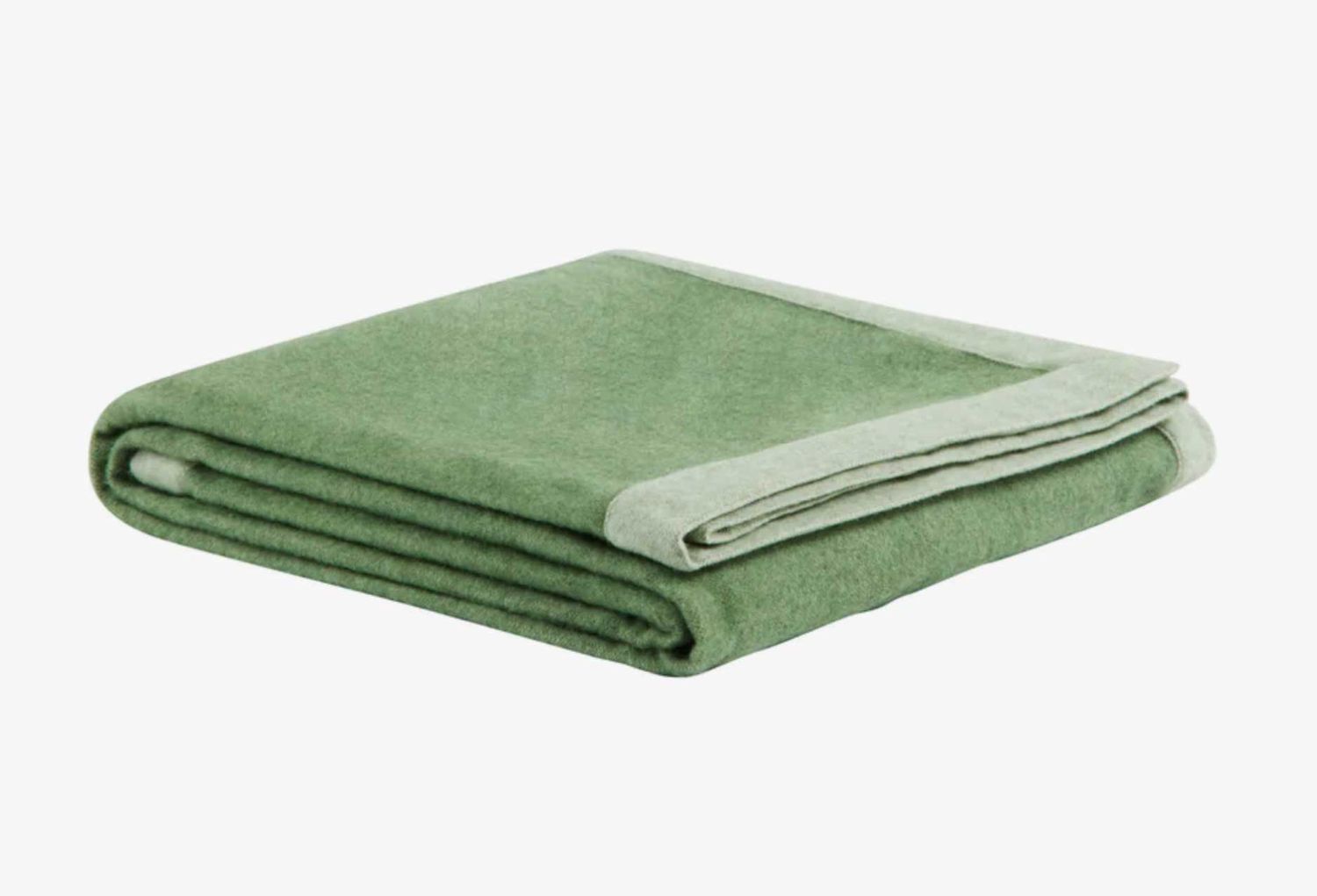 Lanerossi Afrodite Blanket in Pure Merino Wool Double Verde