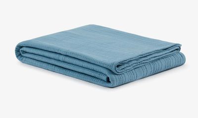 Lanerossi Amalfi Bedspread in Cotton Blanket Niagara