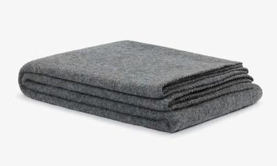 Lanerossi Southland Plaid in Pure Wool Throw Marrone