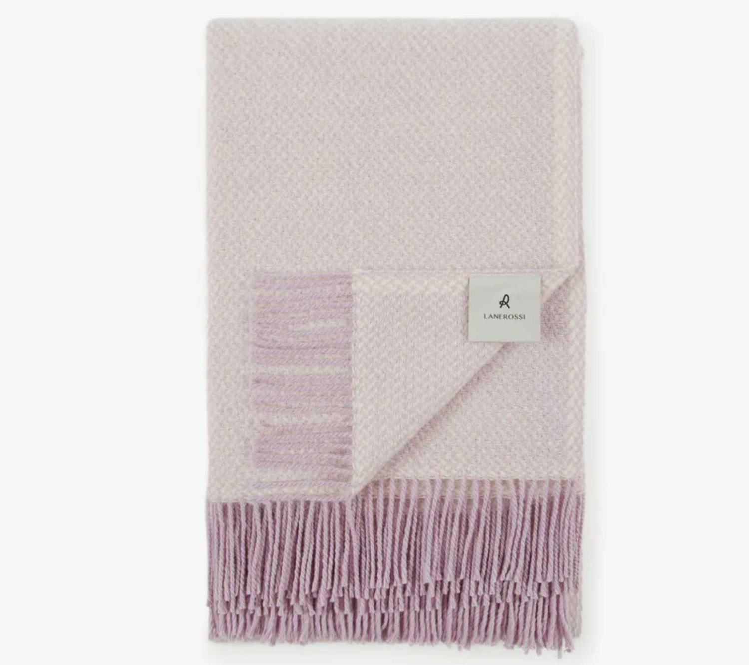 Lanerossi Northland Maxi Throw in Wool Throw Lilac