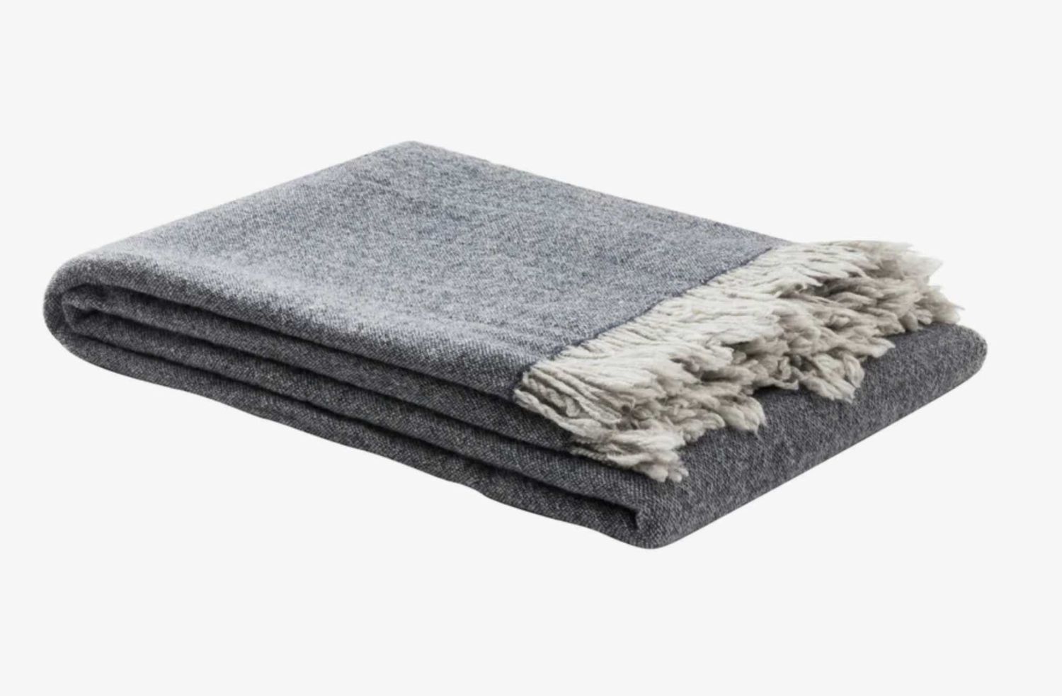 Lanerossi Dioniso Throw in Pure Extra-fine Merino Wool Throw Navy