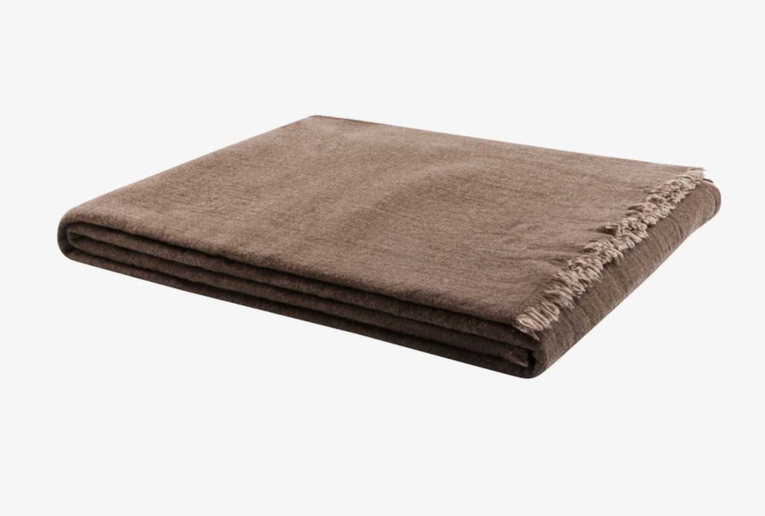 Lanerossi Venere Blanket in Pure Merino Wool Beige Medio