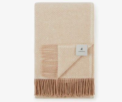 Lanerossi Northland Maxi Throw in Wool Throw Pink
