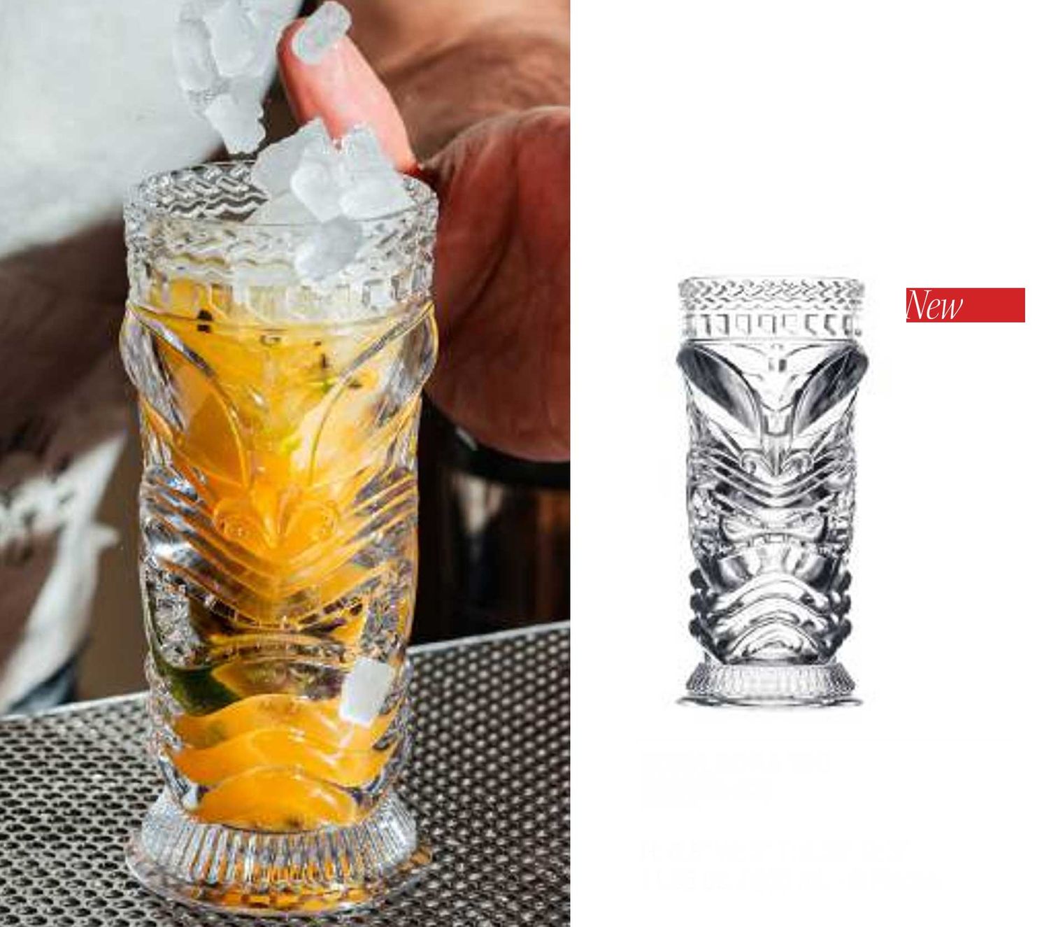 Bold Drinkware Bora Bora 11.25oz Tiki Unbreakable Crystal , MPN: HUF273-006, UPC: 810183711088