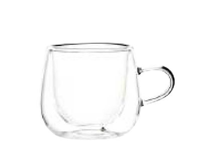 Bold Drinkware Crema 8oz Double Walled Cappuccino Unbreakable Crystal , MPN: HG90253-006, UPC: