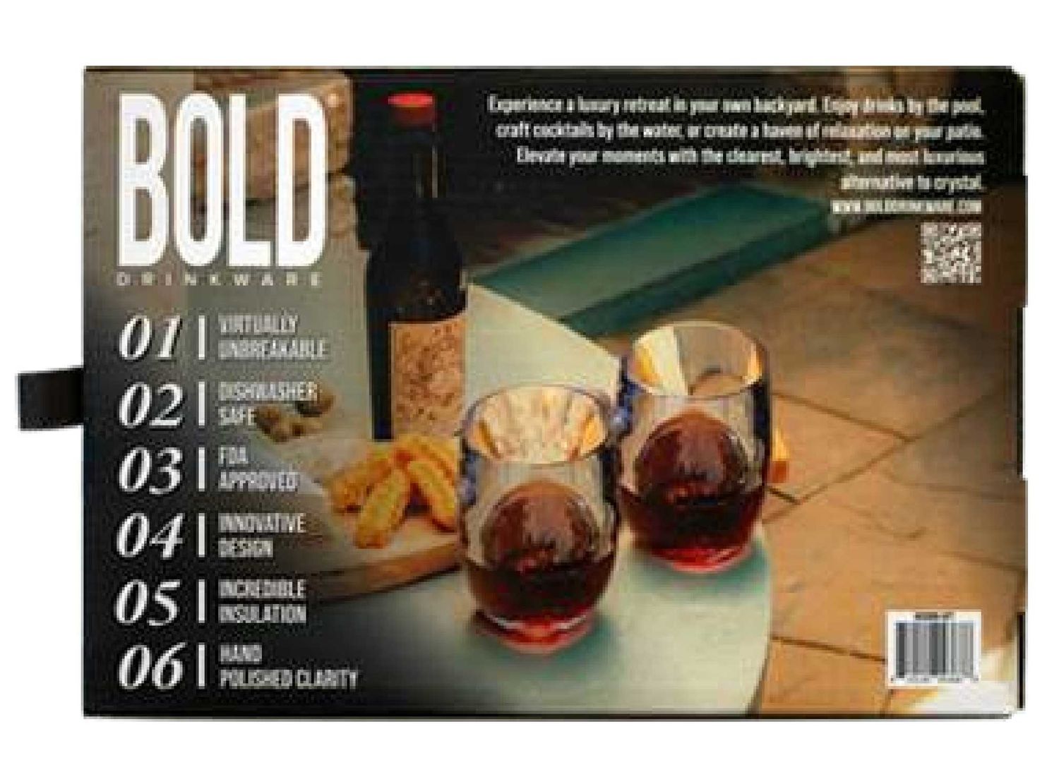 Bold Drinkware Oasis 13oz Bordeaux Gift Pack Unbreakable Crystal , MPN: HUS089-GFT, UPC: 8100948705…