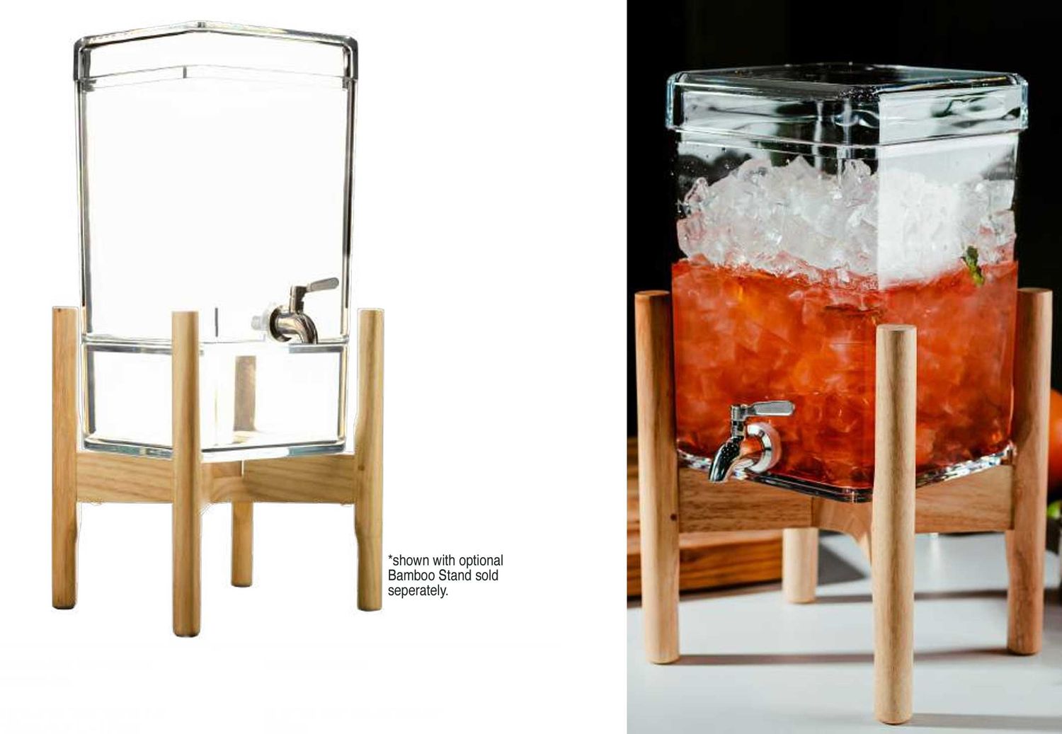 Bold Drinkware Cascade 2 GL Beverage Dispenser Unbreakable Crystal , MPN: HU1005-001, UPC: 81009487…