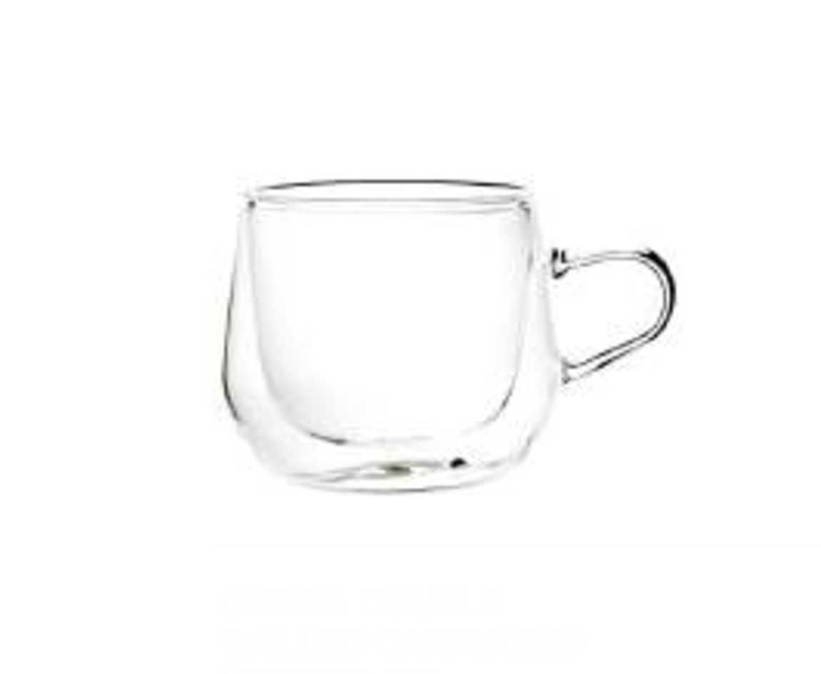 Bold Drinkware Crema 14oz Double Walled Cappuccino Unbreakable Crystal , MPN: HG90285-006, UPC: