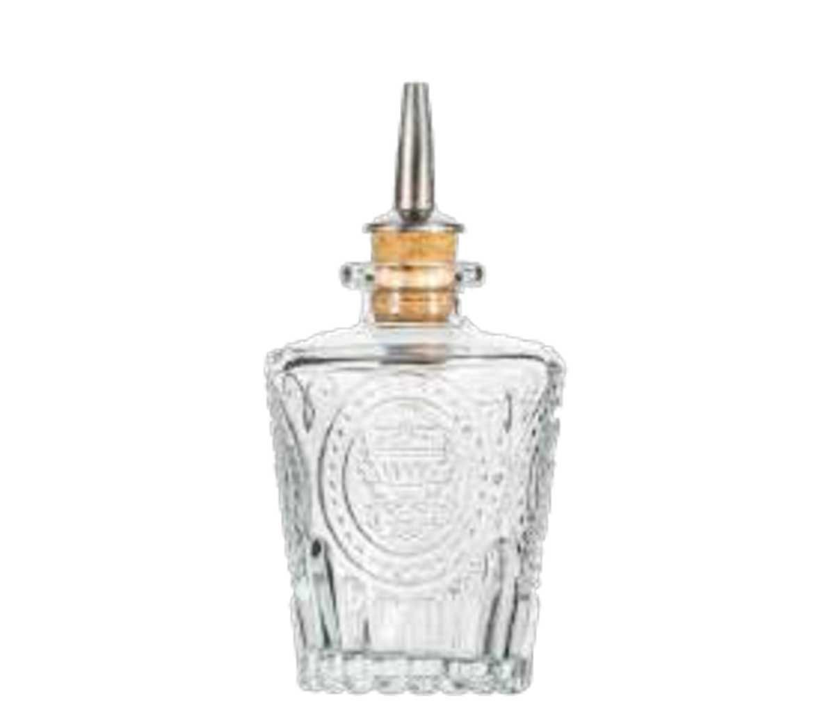 Bold Drinkware Perch 5oz Dash Bottle with Cork Pourer Unbreakable Crystal , MPN: HG90263-006, UPC: