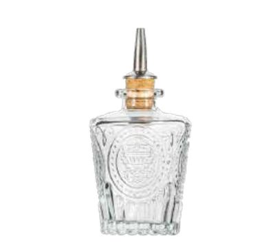 Bold Drinkware Perch 5oz Dash Bottle with Cork Pourer Unbreakable Crystal , MPN: HG90263-006, UPC: