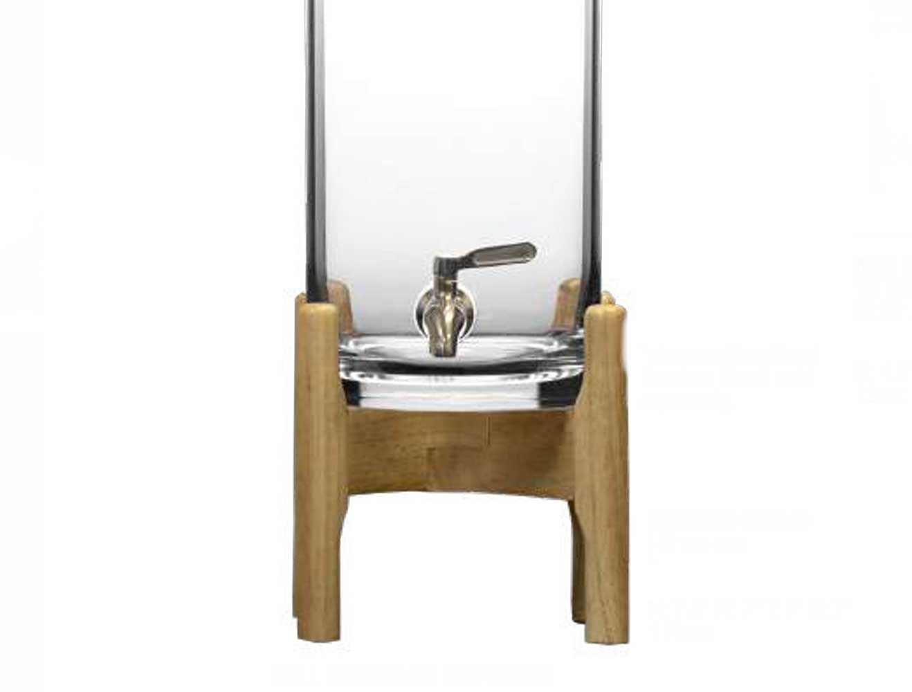 Bold Drinkware Cayman Bamboo Wooden Stand for 3GL Tall Beverage Dispenser , MPN: HU175-001, UPC: 81…