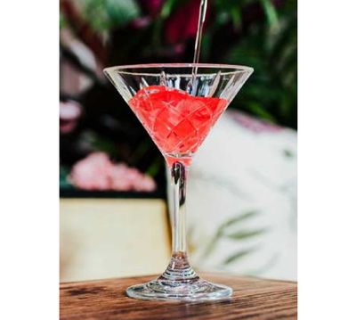 Bold Drinkware Maldives 8.75oz Martini Unbreakable Crystal , MPN: HU5024-006, UPC: 810129046861