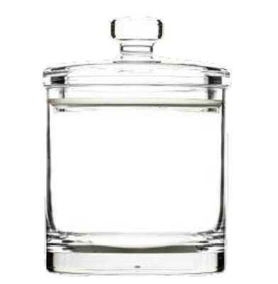 Bold Drinkware Cayman 6 Inch Bartop Canister Unbreakable Crystal , MPN: HU120-001, UPC: 810094877910