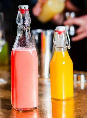 Bold Drinkware Square Swing .5L Bottle Unbreakable Crystal , MPN: HG44730-006, UPC: