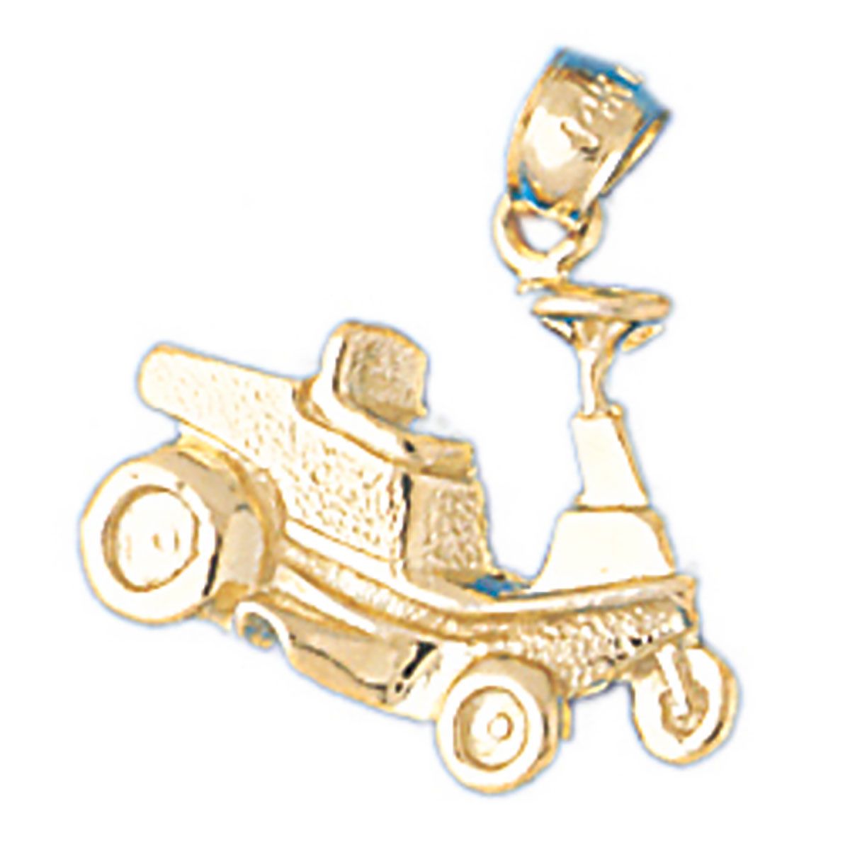 Dazzlers Golf Charm Pendant in 14k Gold or Sterling Silver 3691, MPN: 3691