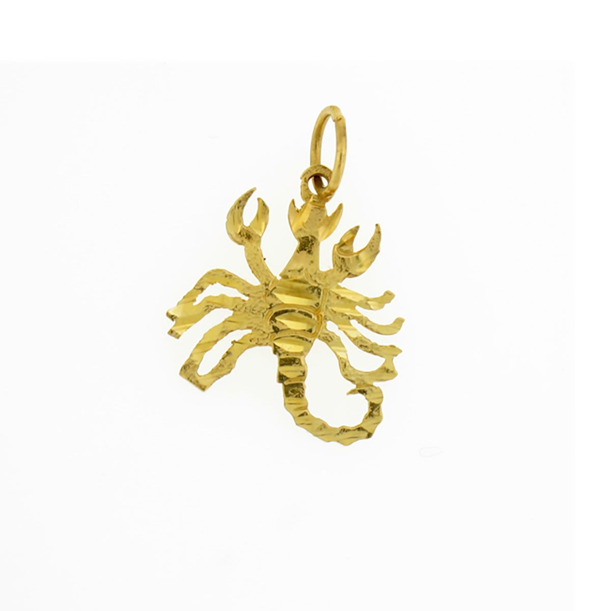 Dazzlers Crab Charm Pendant in 14k Gold or Sterling Silver 1057, MPN: 1057