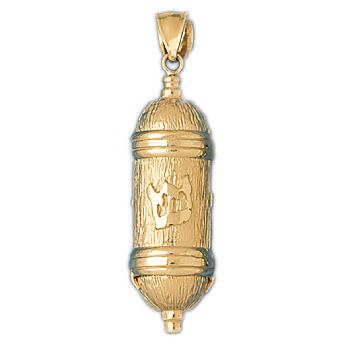 Dazzlers 3-D Scroll Charm Pendant in 14k Gold or Sterling Silver 9080, MPN: 9080