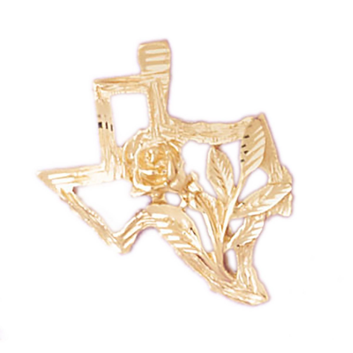 Dazzlers Texas Charm Pendant in 14k Gold or Sterling Silver 5055, MPN: 5055