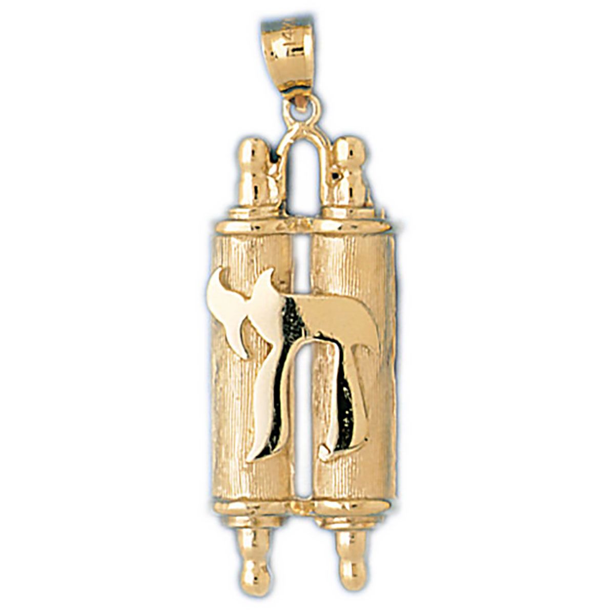 Dazzlers Scroll Charm Pendant in 14k Gold or Sterling Silver 9093, MPN: 9093