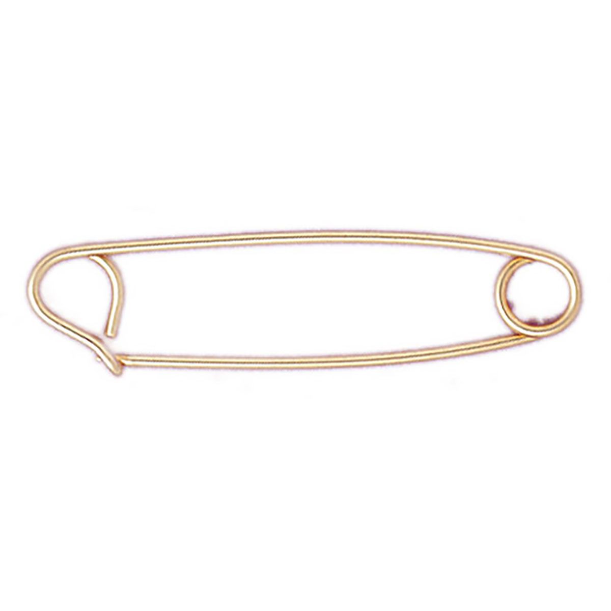 Dazzlers Safety Pin Charm Pendant in 14k Gold or Sterling Silver 5956, MPN: 5956