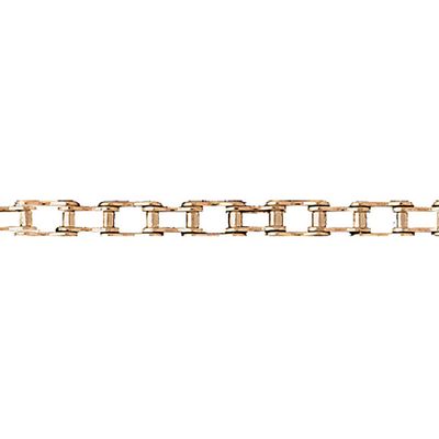Dazzlers 14k Yellow Gold Bicycle Chain Link Bracelet, MPN: DZ-12565