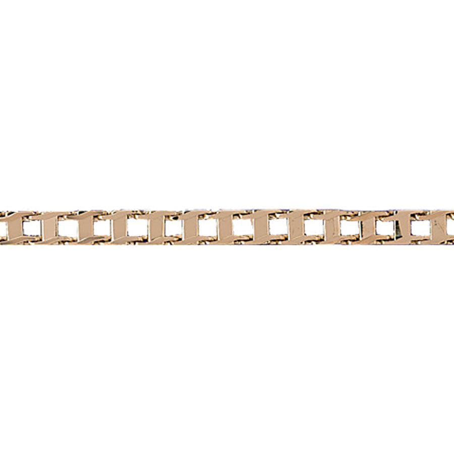 Dazzlers 14k Yellow Gold Bicycle Chain Link Bracelet, MPN: DZ-12572