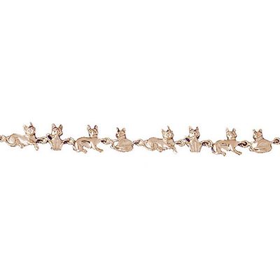 Dazzlers 14k Yellow Gold Cat Bracelet, MPN: DZ-11897