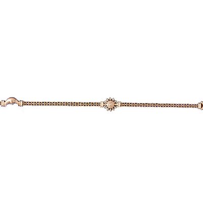 Dazzlers 14k Yellow Gold Moon, Sun and Star Bracelet, MPN: DZ-12194