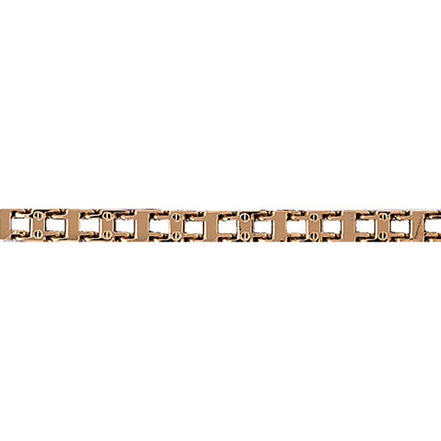 Dazzlers 14k Yellow Gold Bicycle Chain Link Bracelet, MPN: DZ-12570