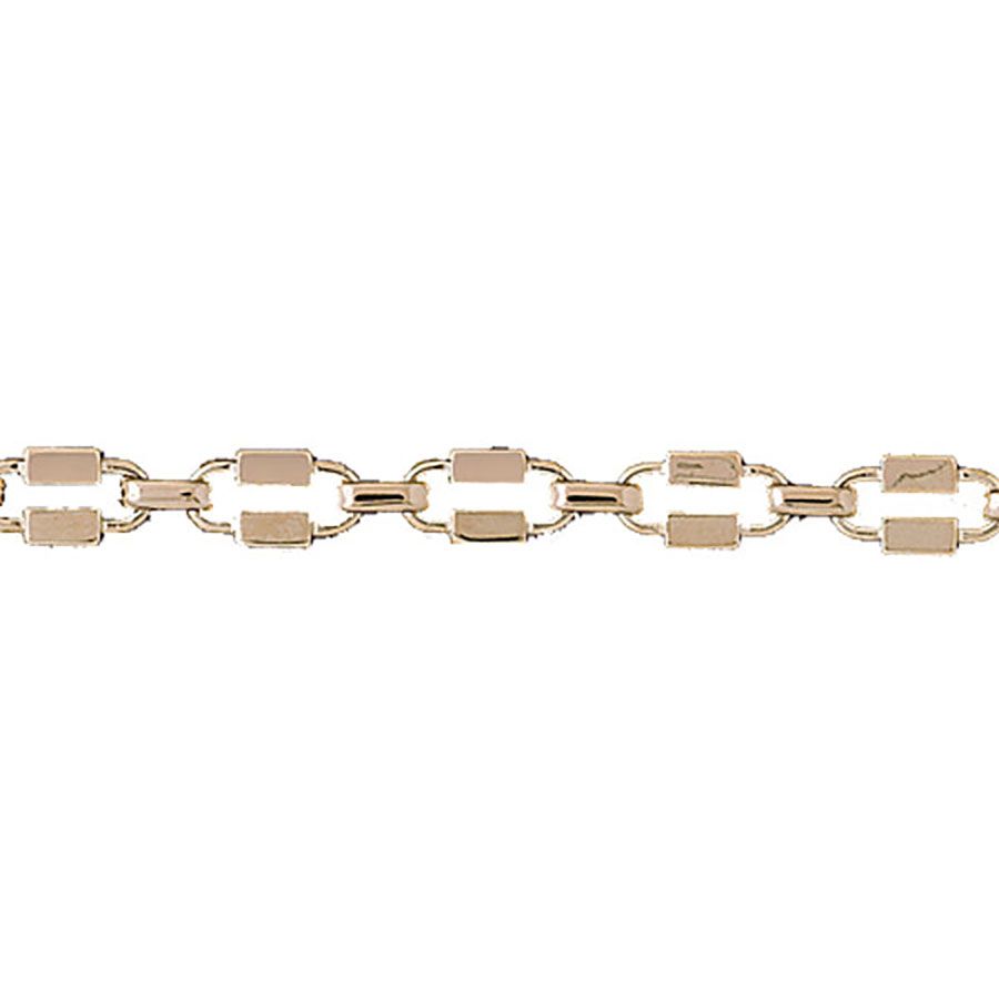 Dazzlers 14k Yellow Gold Link Bracelet, MPN: DZ-12523