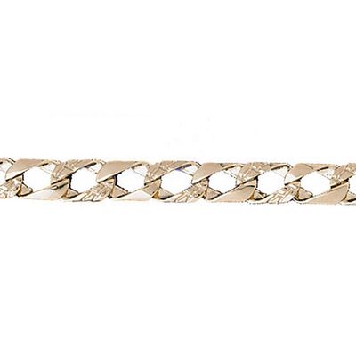 Dazzlers 14k Yellow Gold Link Bracelet, MPN: DZ-12376