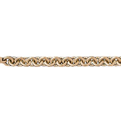 Dazzlers 14k Yellow Gold Link Bracelet, MPN: DZ-12546