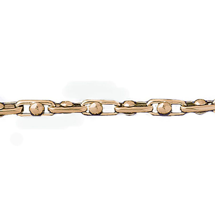 Dazzlers 14k Yellow Gold Link Bracelet, MPN: DZ-12541