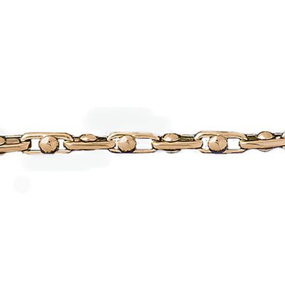 Dazzlers 14k Yellow Gold Link Bracelet, MPN: DZ-12541