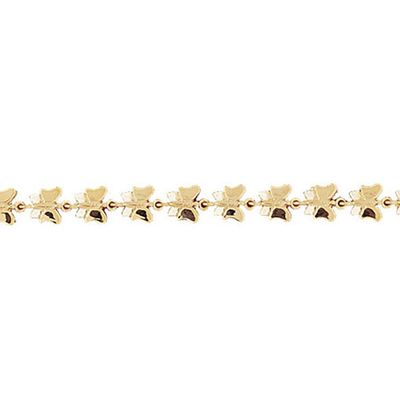 Dazzlers 14k Yellow Gold Butterfly Bracelet, MPN: DZ-11993