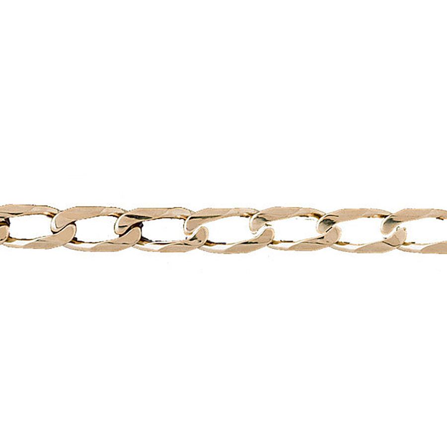 Dazzlers 14k Yellow Gold Link Bracelet, MPN: DZ-12465