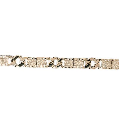 Dazzlers 14k Yellow Gold Link Bracelet, MPN: DZ-12378